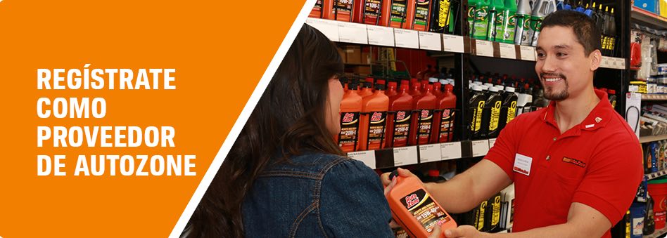 Regístrate como proveedor de autozone